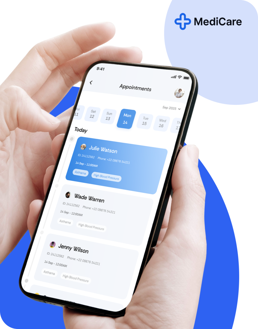 MediCare appointment app