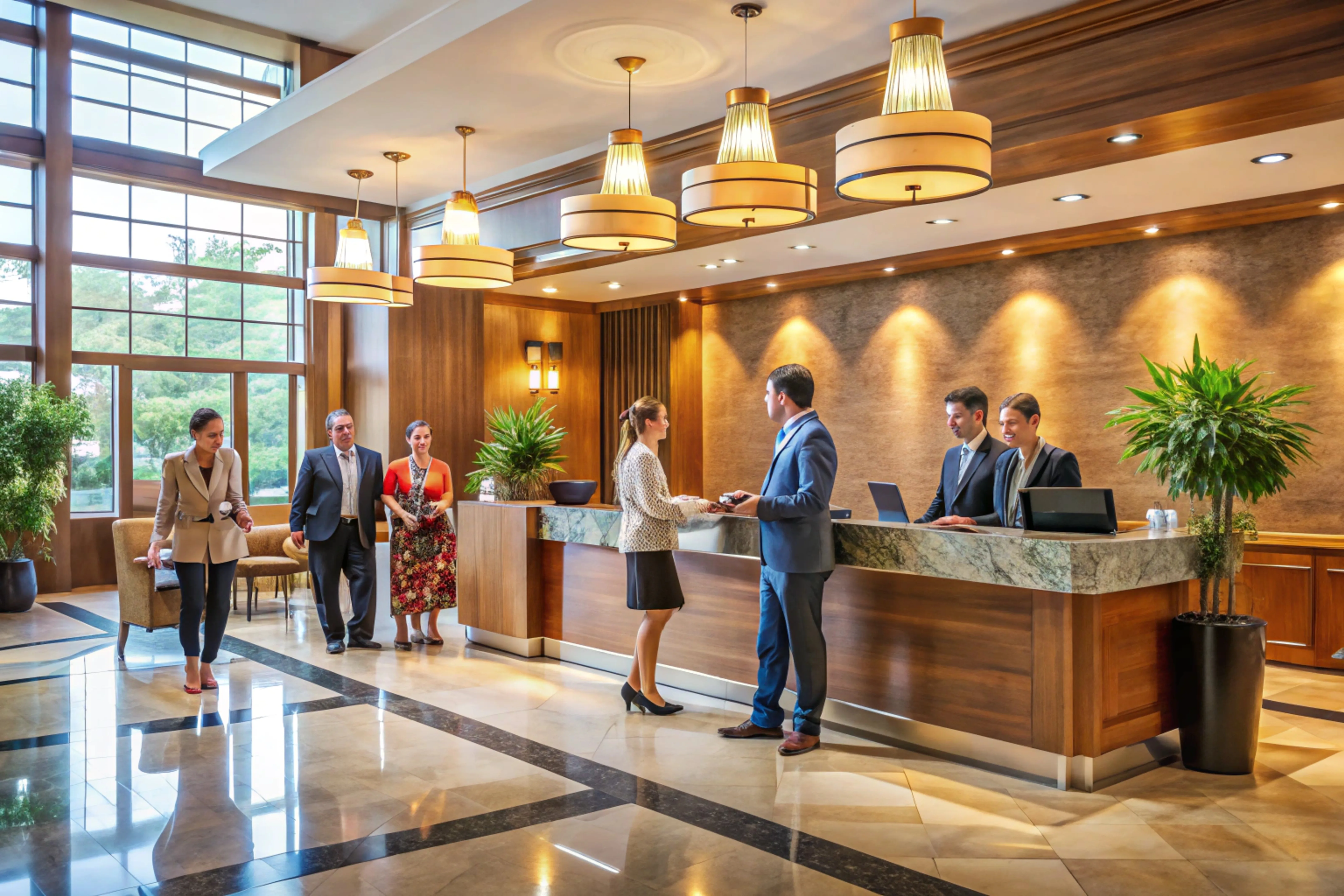 Luxury hotel guest experience powered by custom software