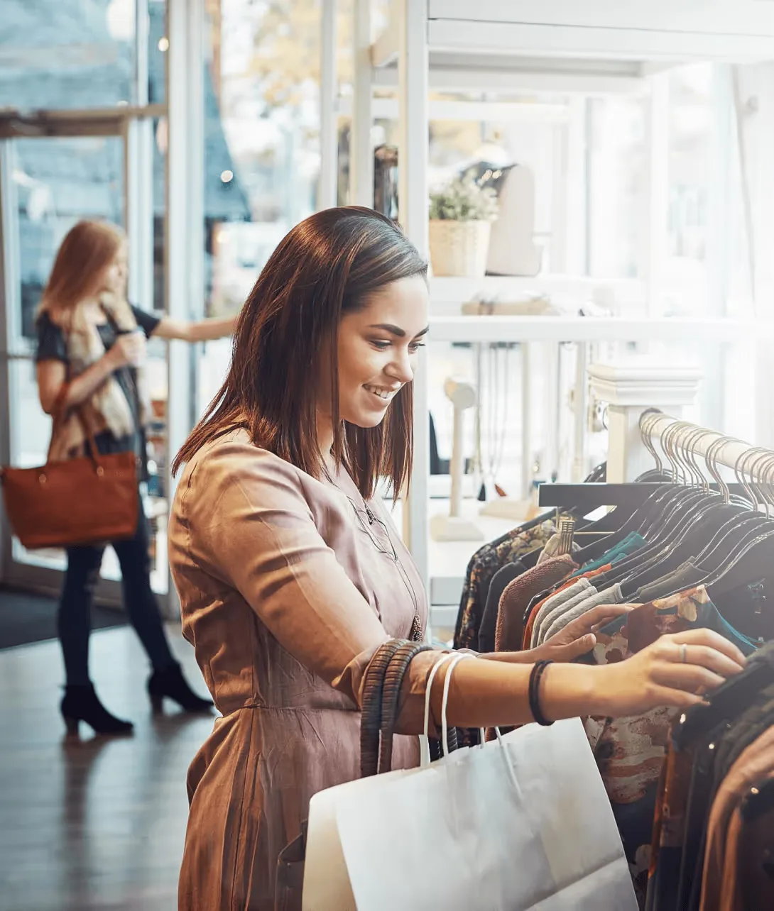 Connected retail app and point-of-sale experience