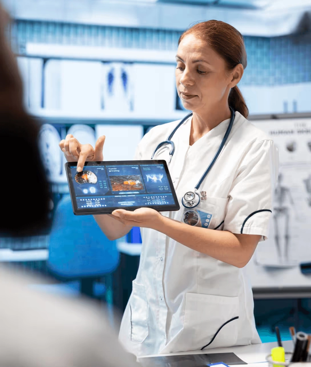 Modernized healthcare application with an improved clinical dashboard