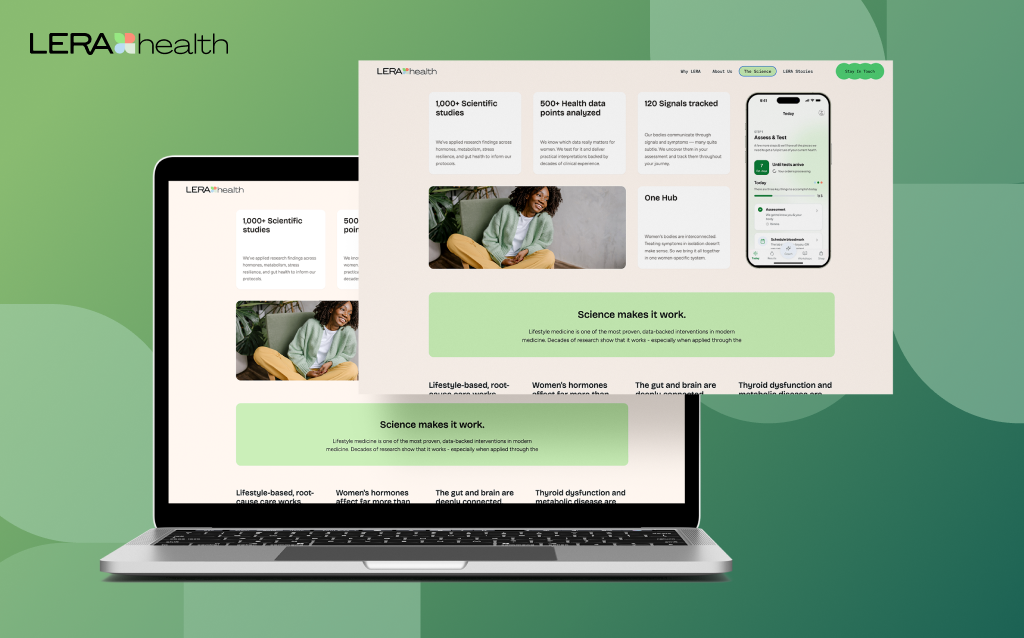 Lera health responsive web platform