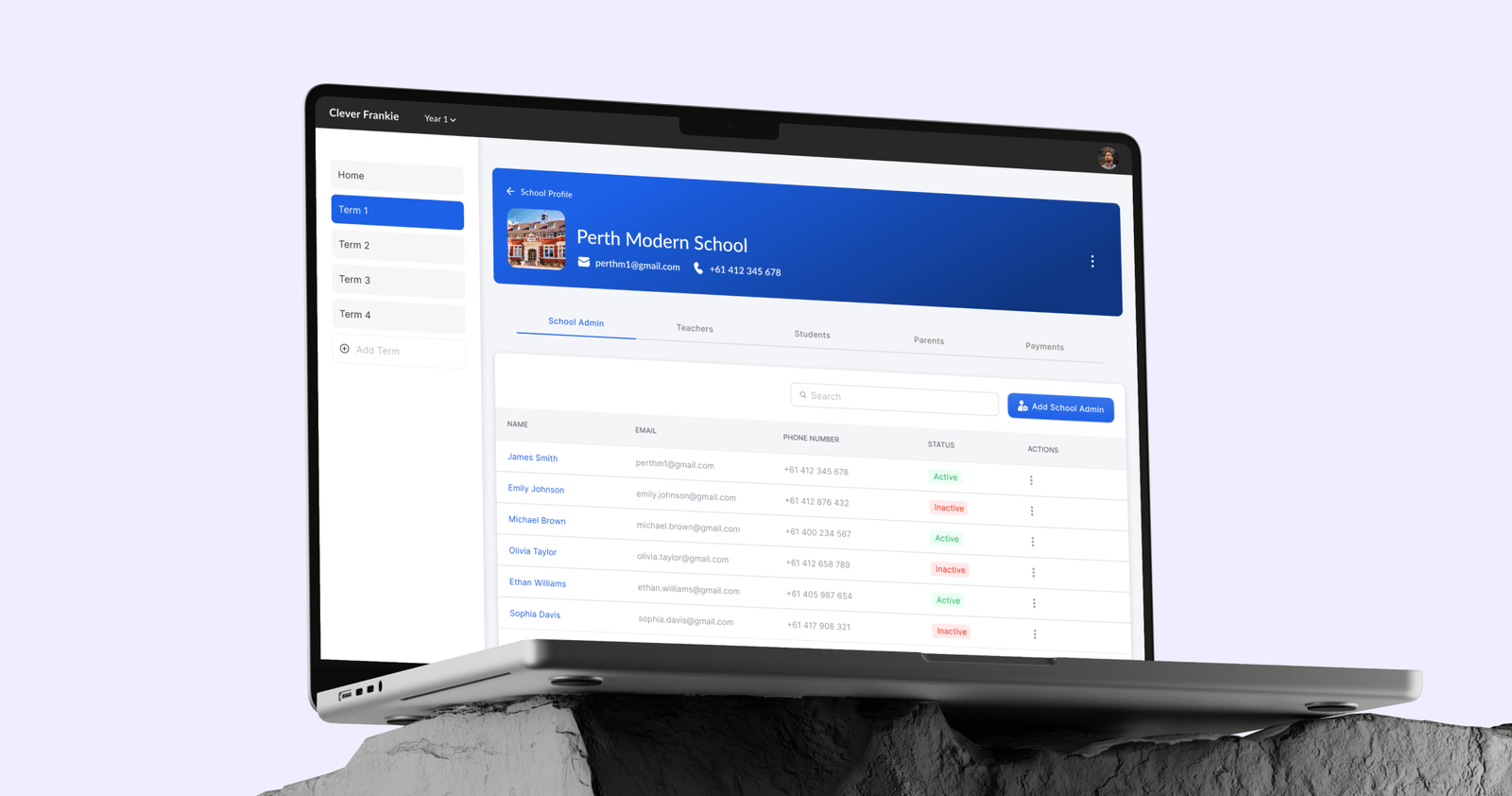 Clever Frankie App for Math's